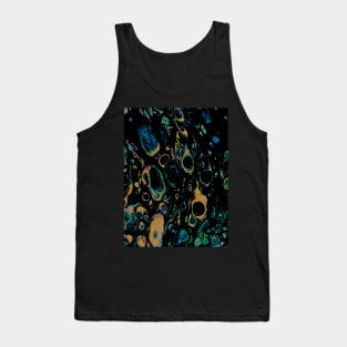 Space acrylic pouring Tank Top